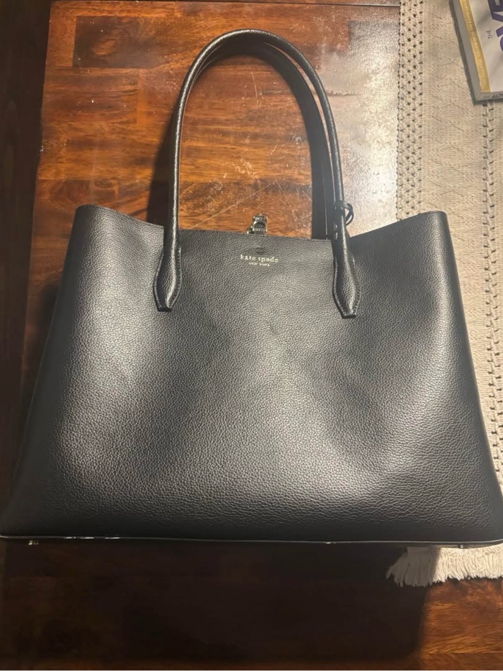 🖤 Kate Spade New York Large Black Tote Bag